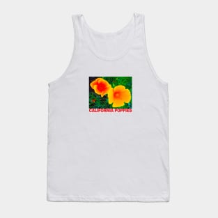 California Poppies Tank Top